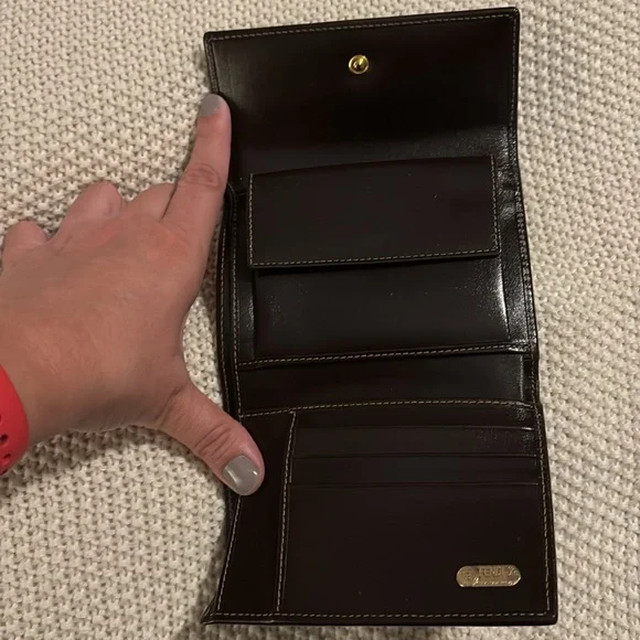 Fendi Zucca Canvas & Leather bifold wallet Wallets